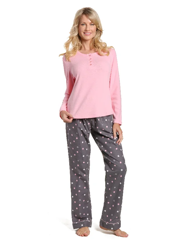 Polka Medley Gray-Pink