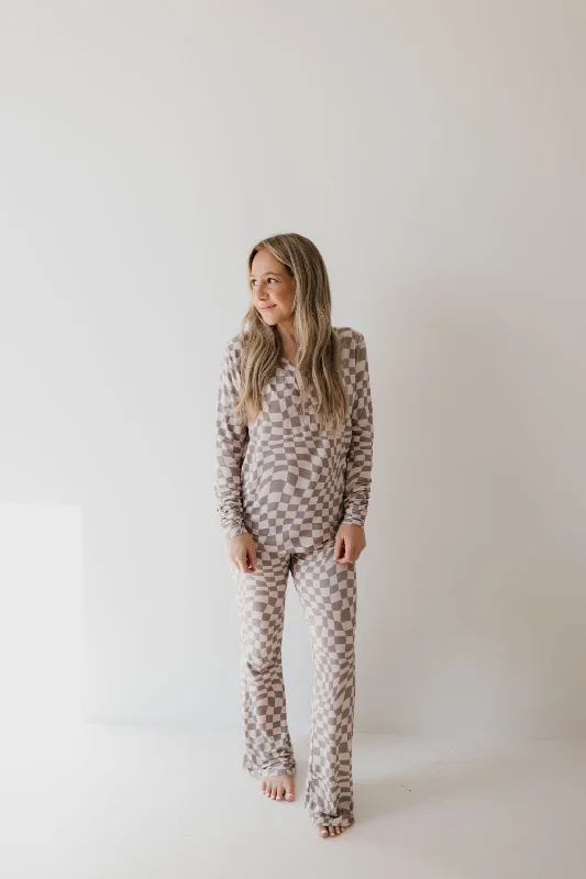 women's pajamas with a vintage lookWomen's Bamboo Pajamas | Smokey Wave